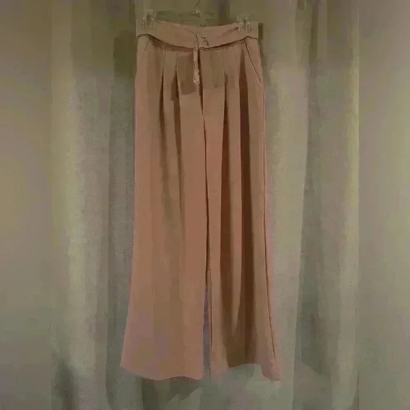 Women’s Pink SHEIN Wide Leg Pants - Picture 1 of 7